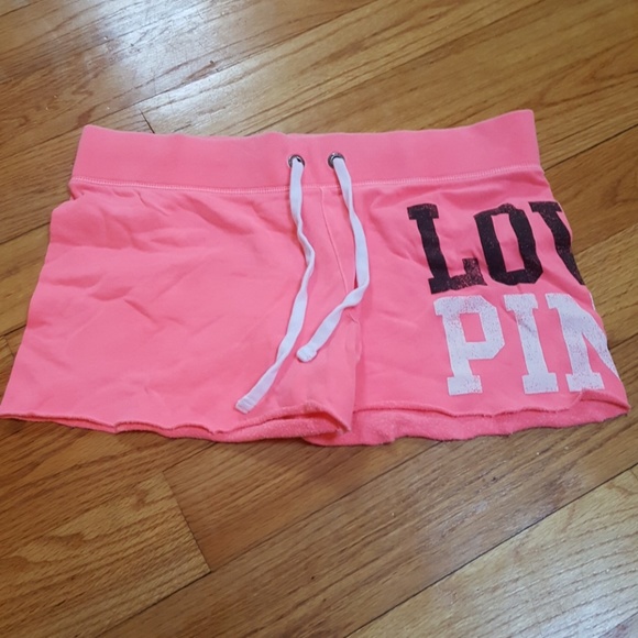 Pink shorts women's victoria secret Clearance